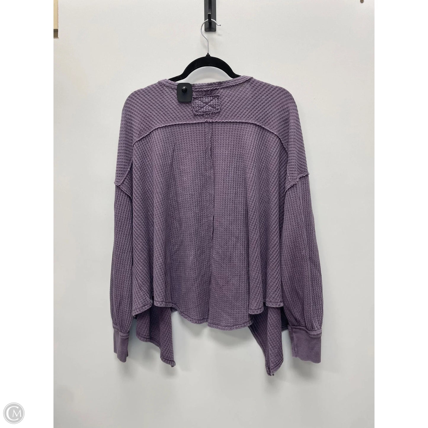 Top Long Sleeve By We The Free In Purple, Size: M