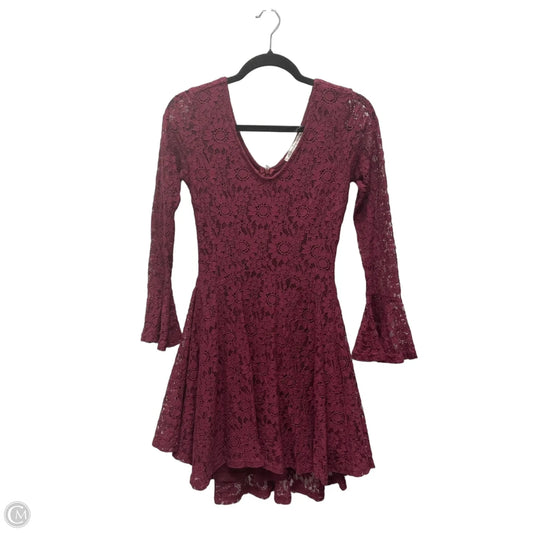 Dress Party Short By American Rag In Maroon, Size: Xs