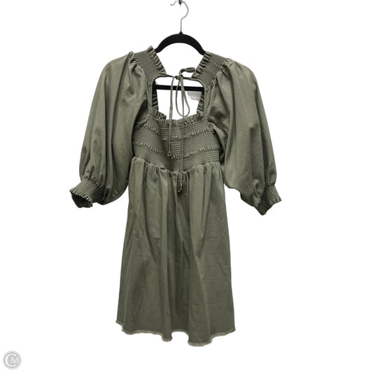 Dress Casual Short By Free People In Green, Size: Xs