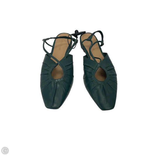 Shoes Flats By Anthropologie In Green, Size: 9