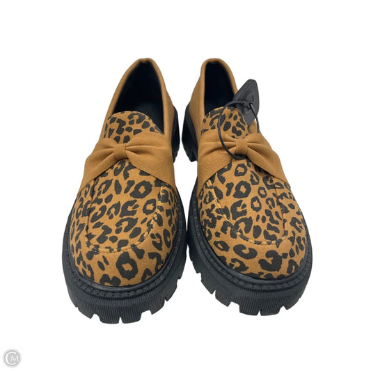 Shoes Heels Block By Cme In Animal Print, Size: 9.5