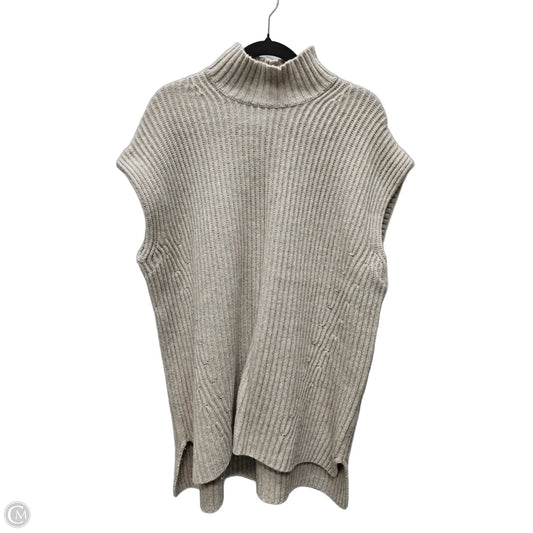 Sweater Short Sleeve By Ganni In Tan, Size: L