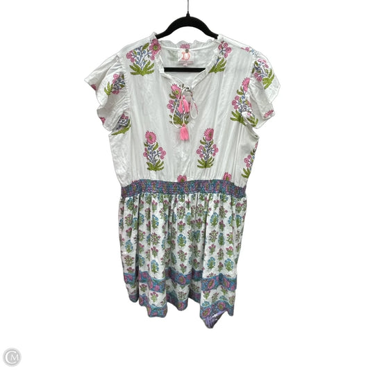 Dress Casual Short By Cmb In Floral Print, Size: 3x