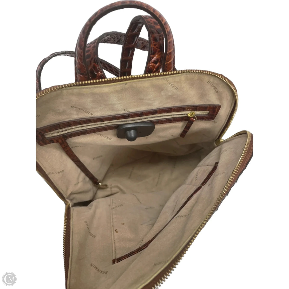 Backpack Designer By Brahmin, Size: Medium