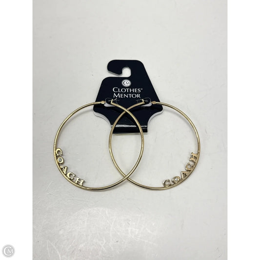 Earrings Designer By Coach