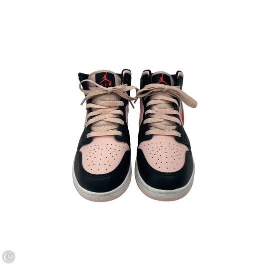 Shoes Sneakers By Nike In Black & Pink, Size: 8.5