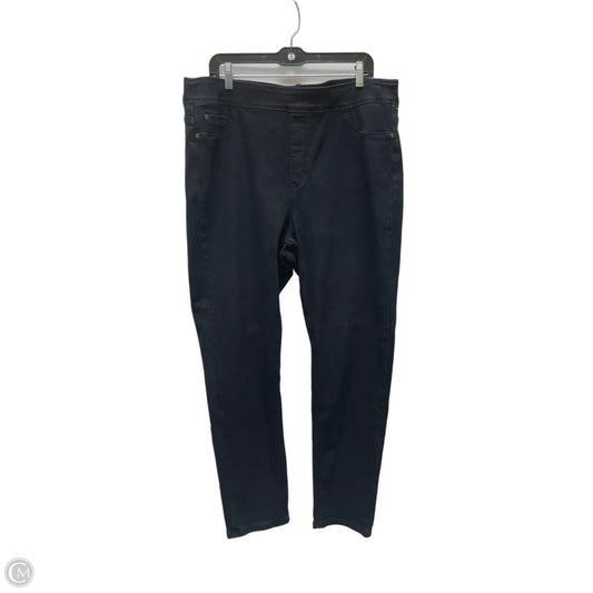 Jeans Jeggings By Foxcroft In Navy, Size: 18