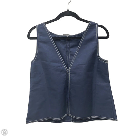Top Sleeveless By J. Crew In Navy, Size: S
