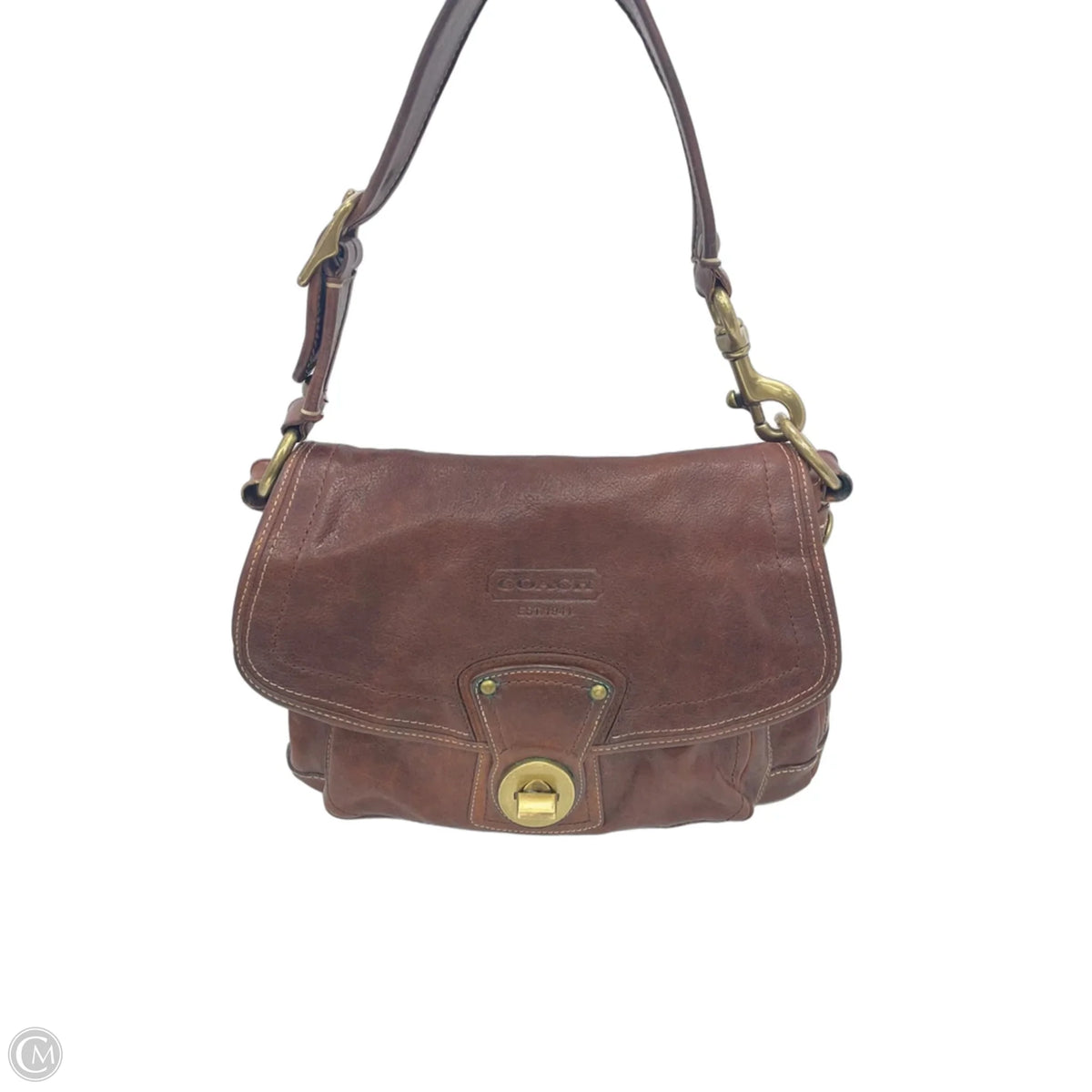 Handbag Designer By Coach, Size: Medium
