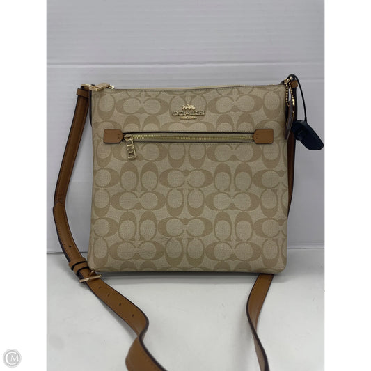Crossbody Designer By Coach, Size: Large