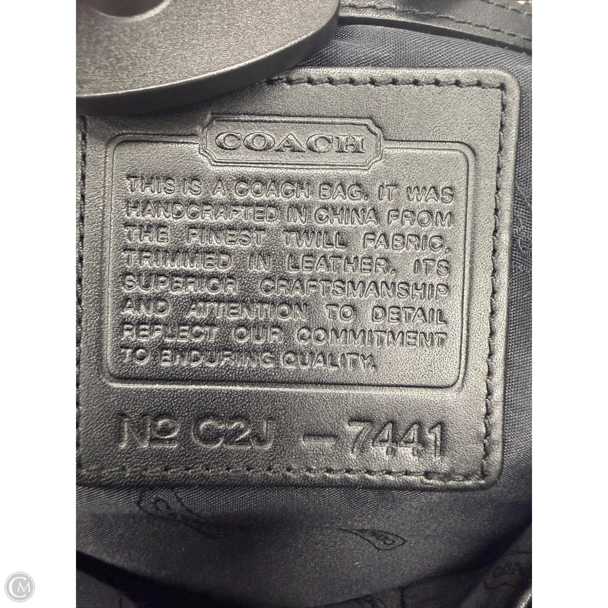 Backpack Designer By Coach, Size: Small