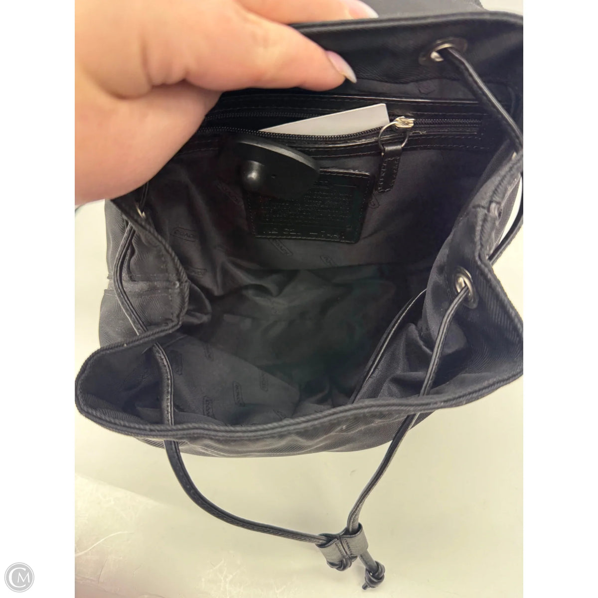Backpack Designer By Coach, Size: Small