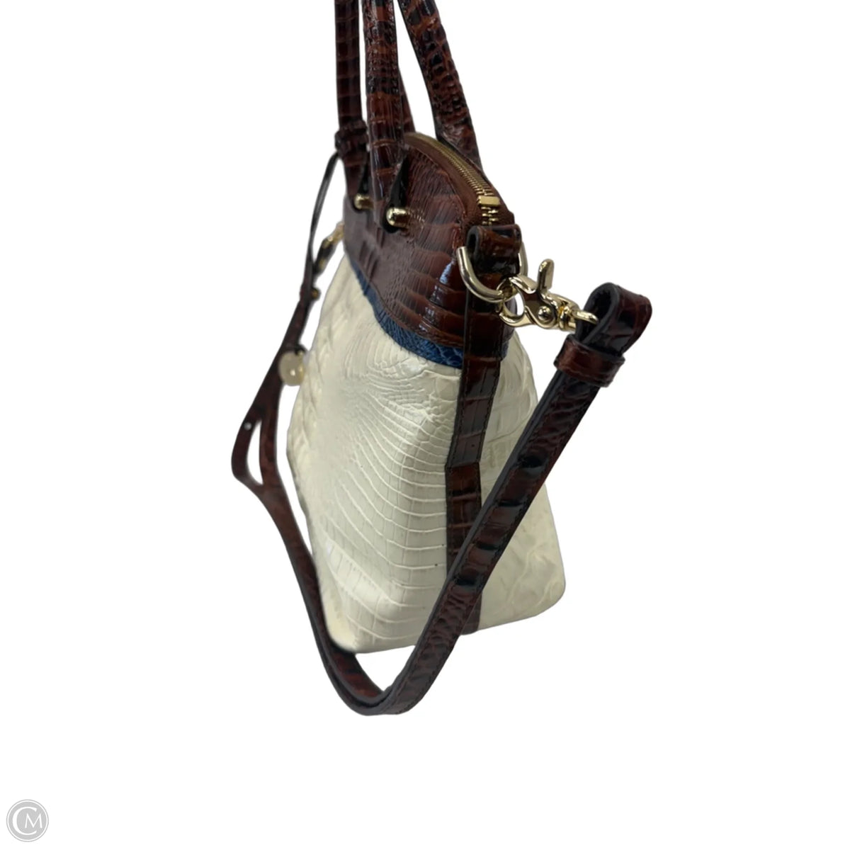 Handbag Designer By Brahmin, Size: Medium
