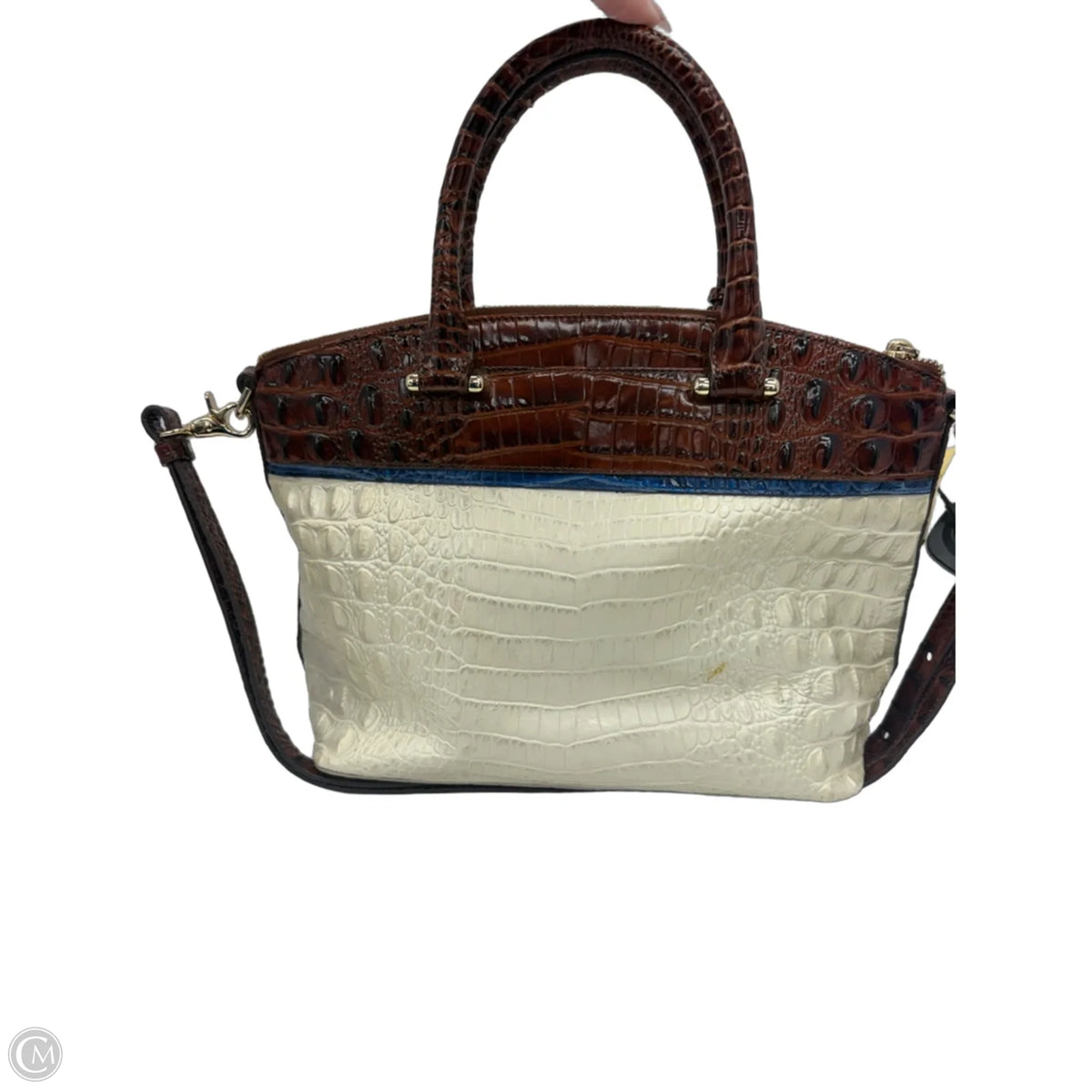 Handbag Designer By Brahmin, Size: Medium