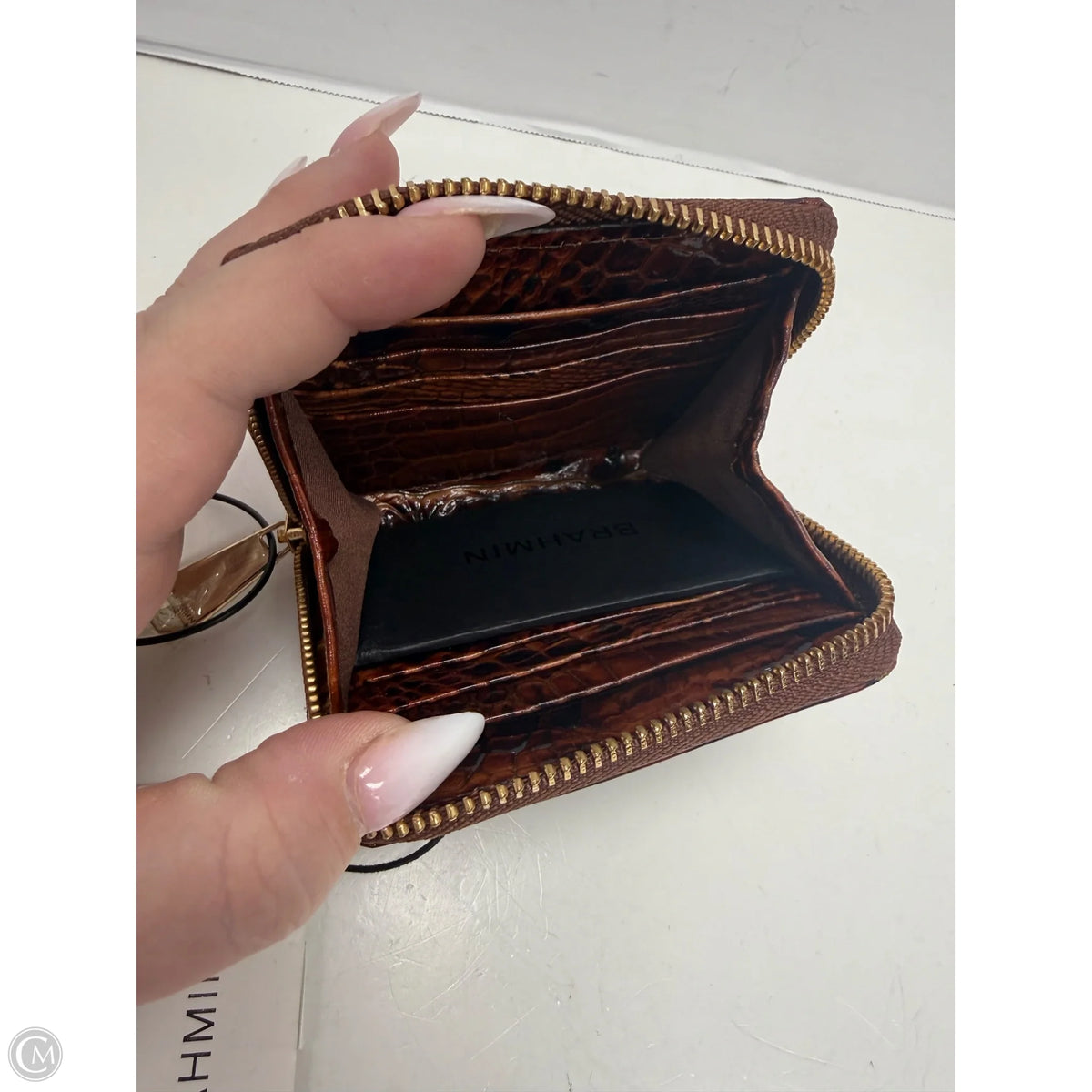 Wallet Designer By Brahmin, Size: Medium