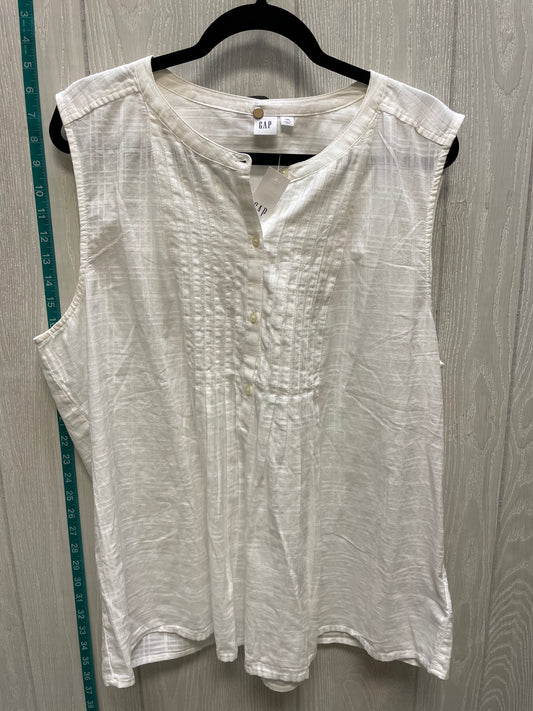 Top Sleeveless By Gap  Size: 1x