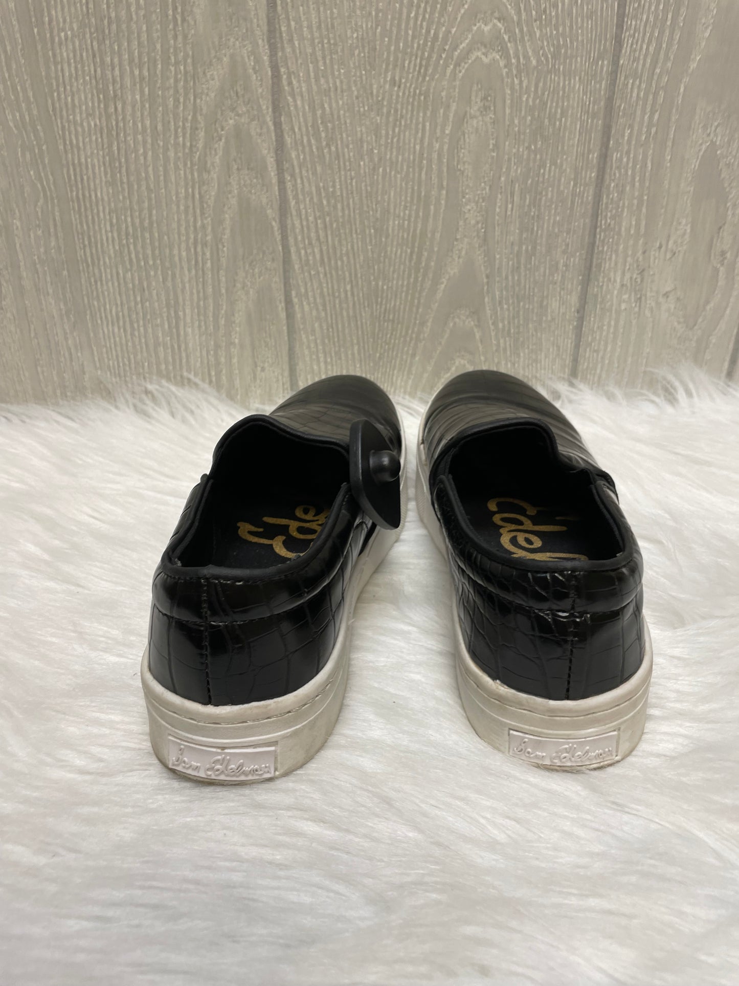 Black Shoes Sneakers Sam Edelman, Size 6.5