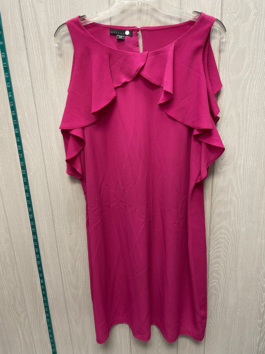 Dress Casual Short By Attention In Pink, Size: Xl