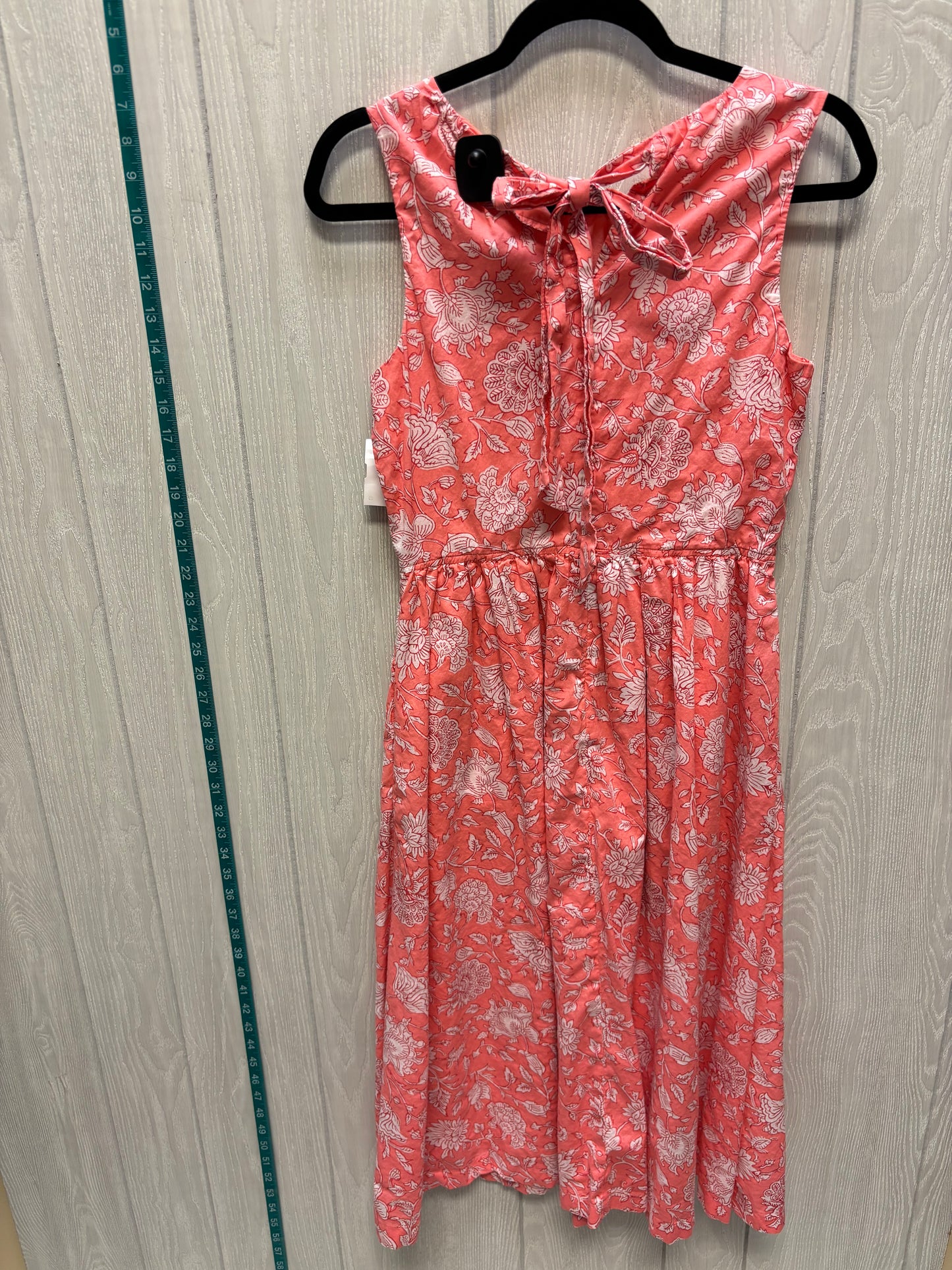 Dress Casual Short By J. Crew In Pink & White, Size: S