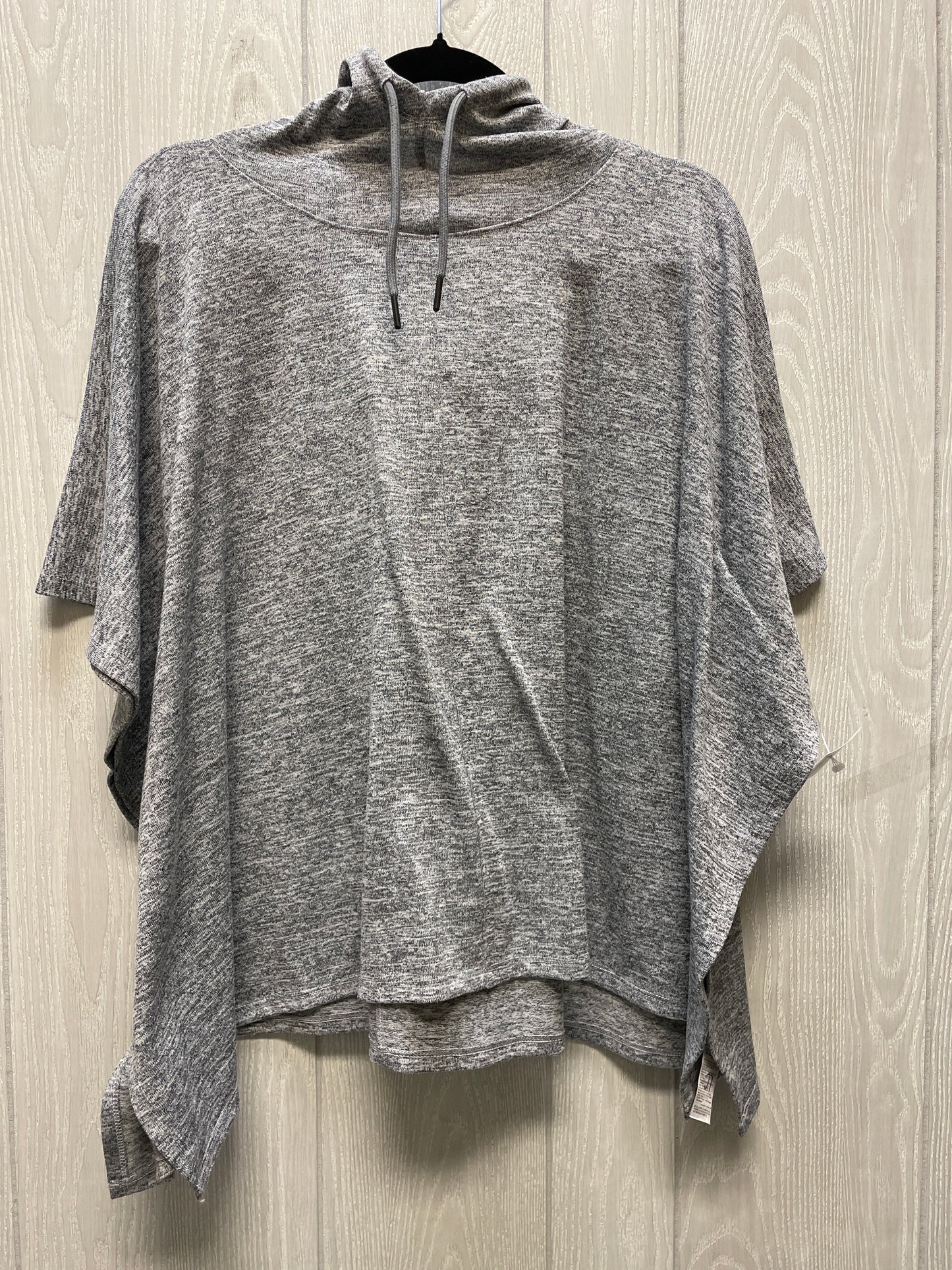 Poncho By Gapfit In Grey & White, Size: Xs