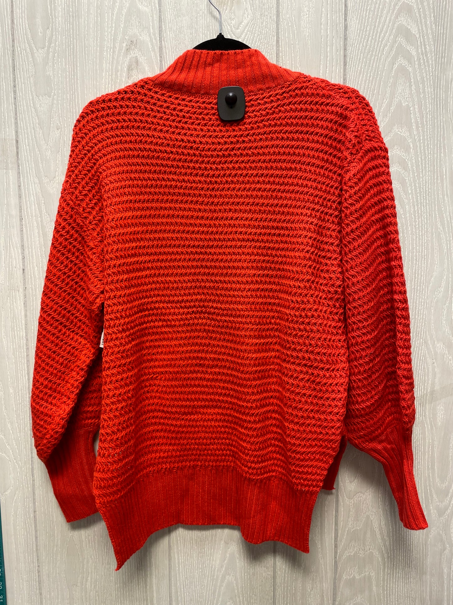 Sweater By Clothes Mentor In Orange, Size: L