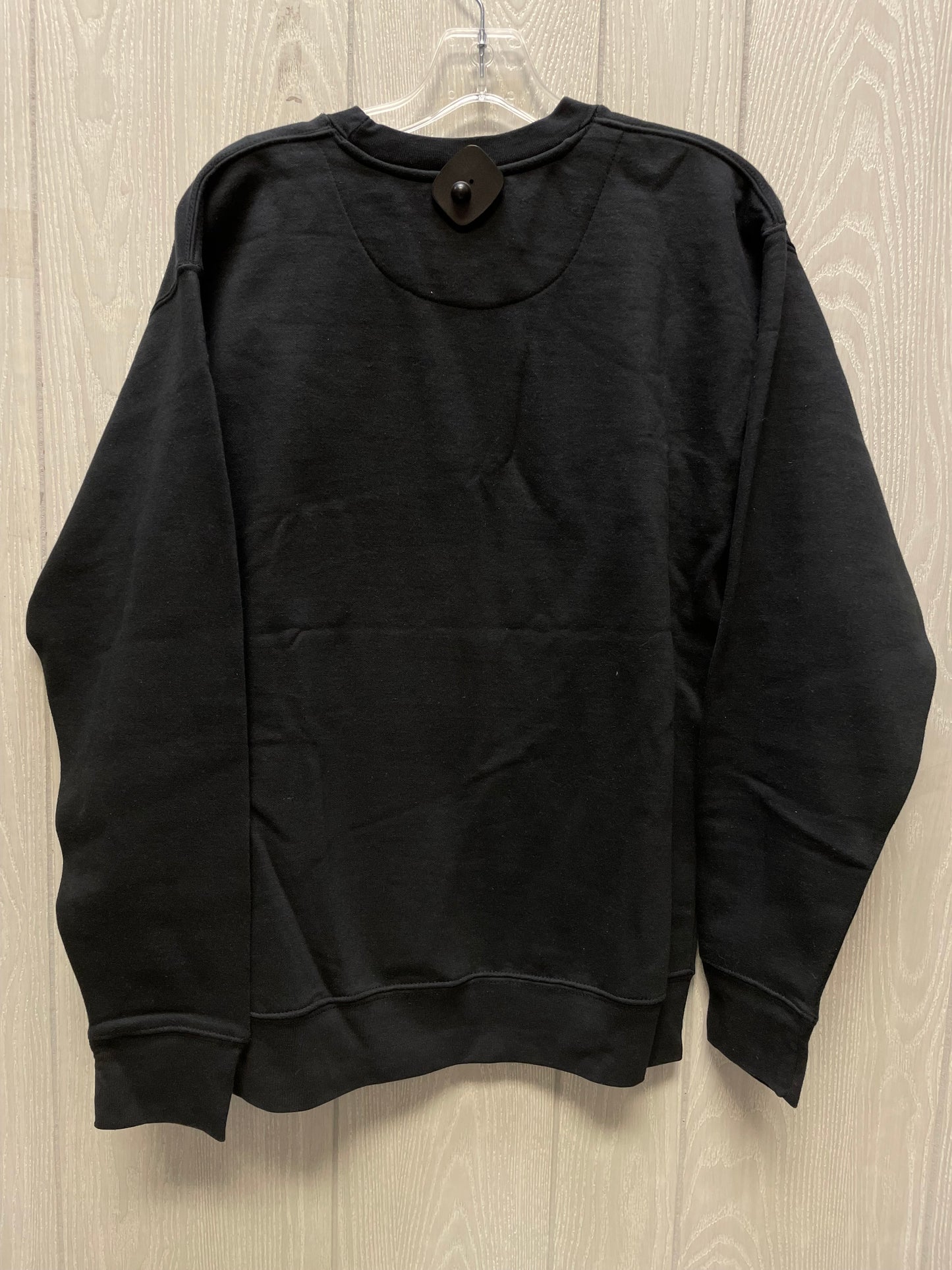 Sweatshirt Crewneck By Cotton Heritage In Black & White, Size: M