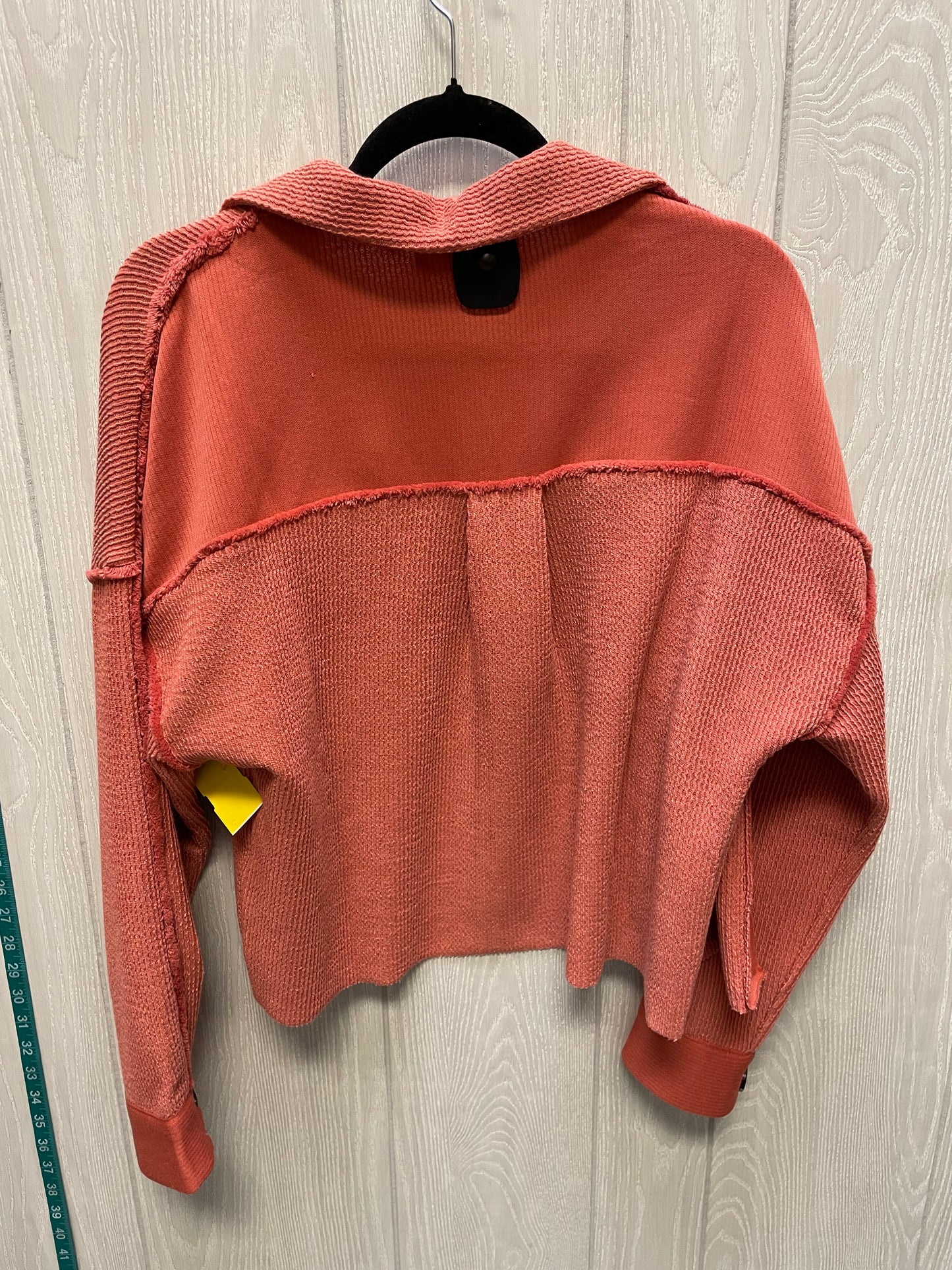 Jacket Utility By Pink Lily In Orange, Size: S