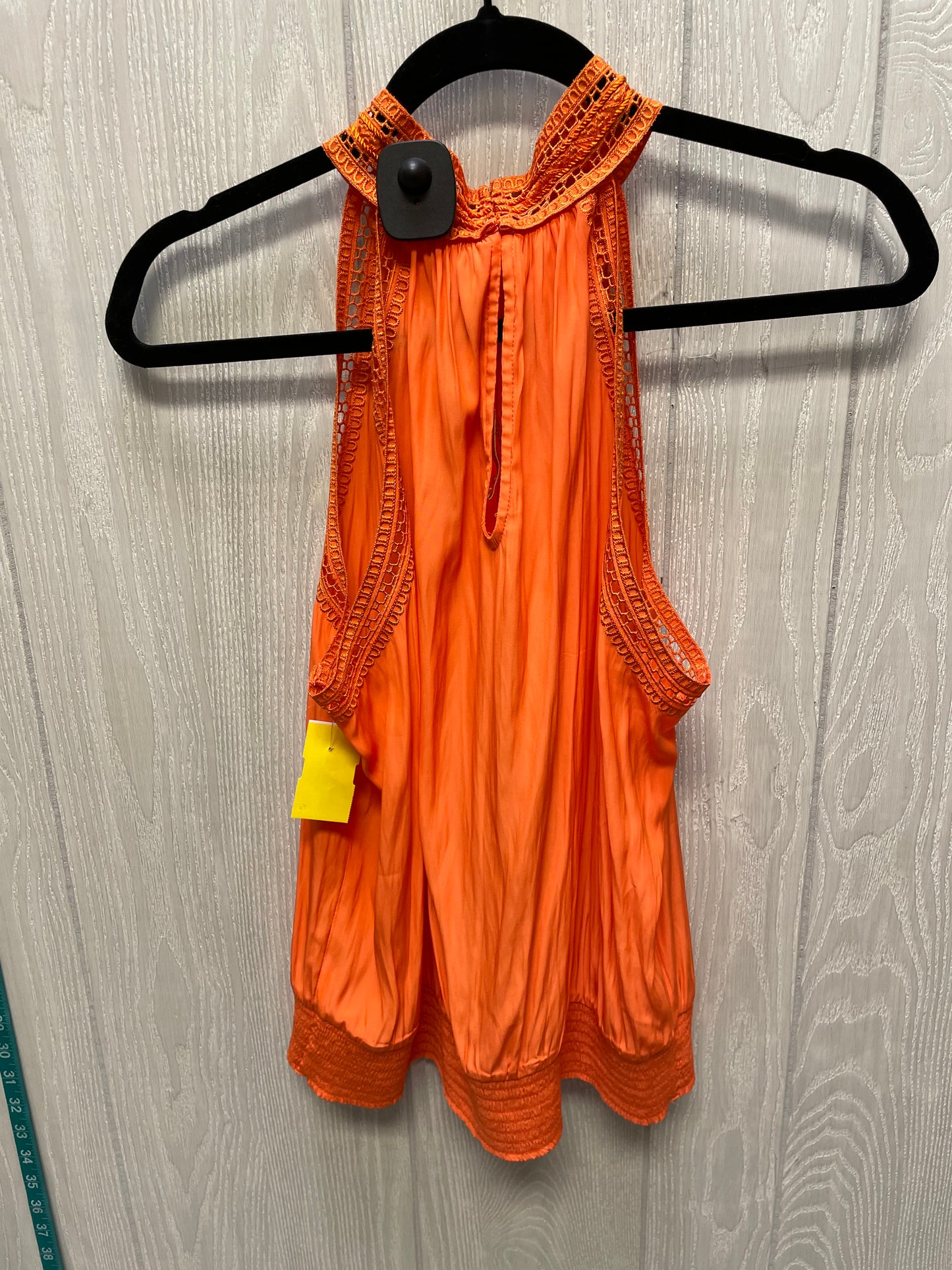 Blouse Sleeveless By Ramy Brook In Orange, Size: M