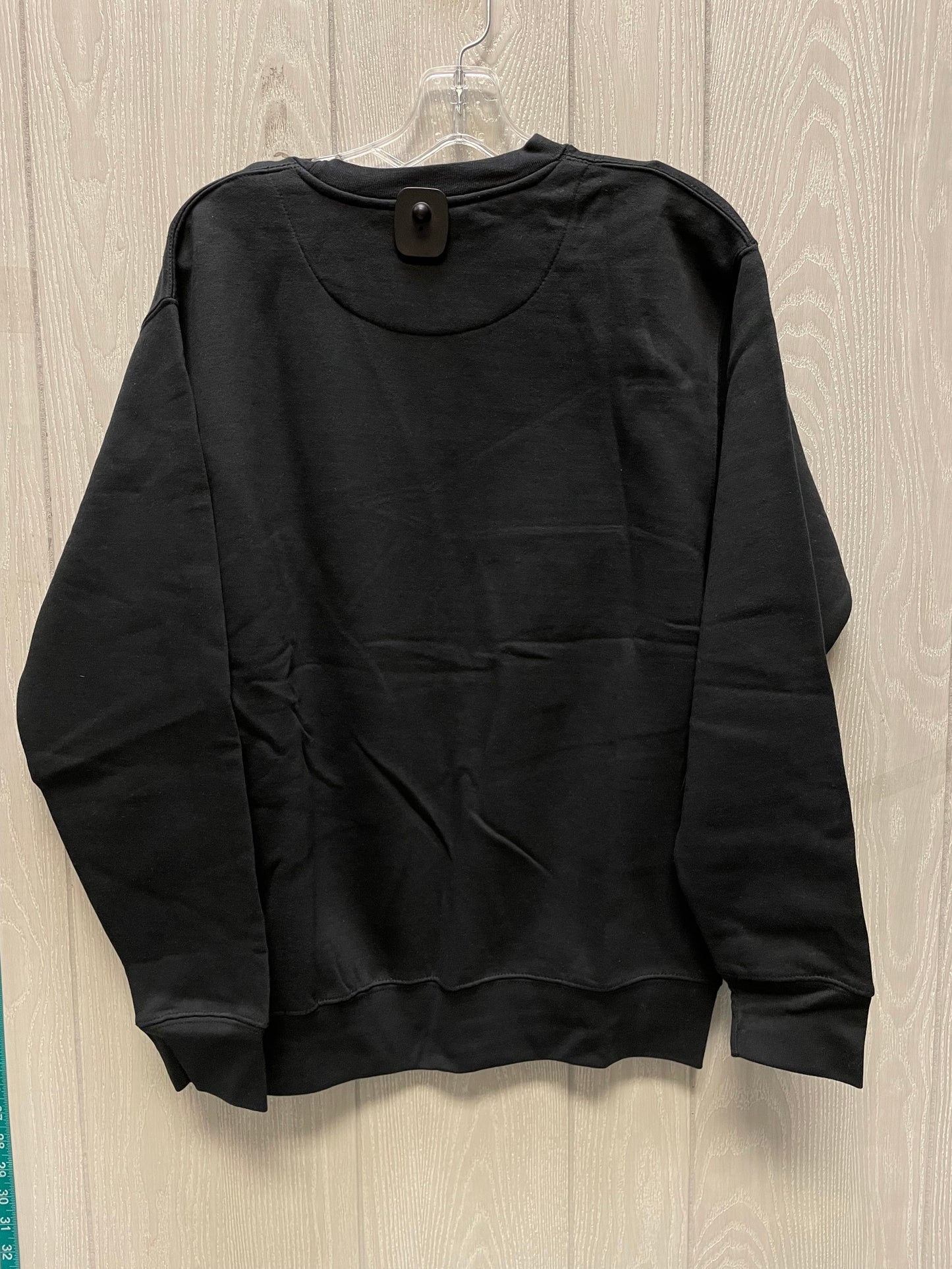 Sweatshirt Crewneck By Cotton Heritage In Black & White, Size: M