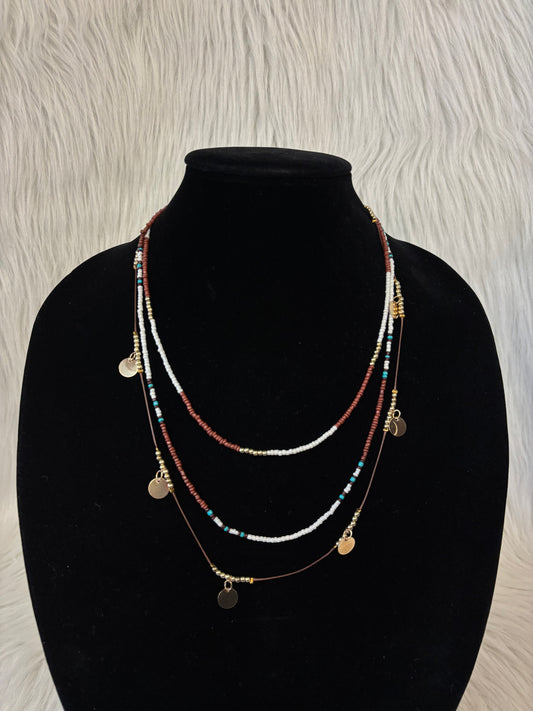 Necklace Layered By Clothes Mentor