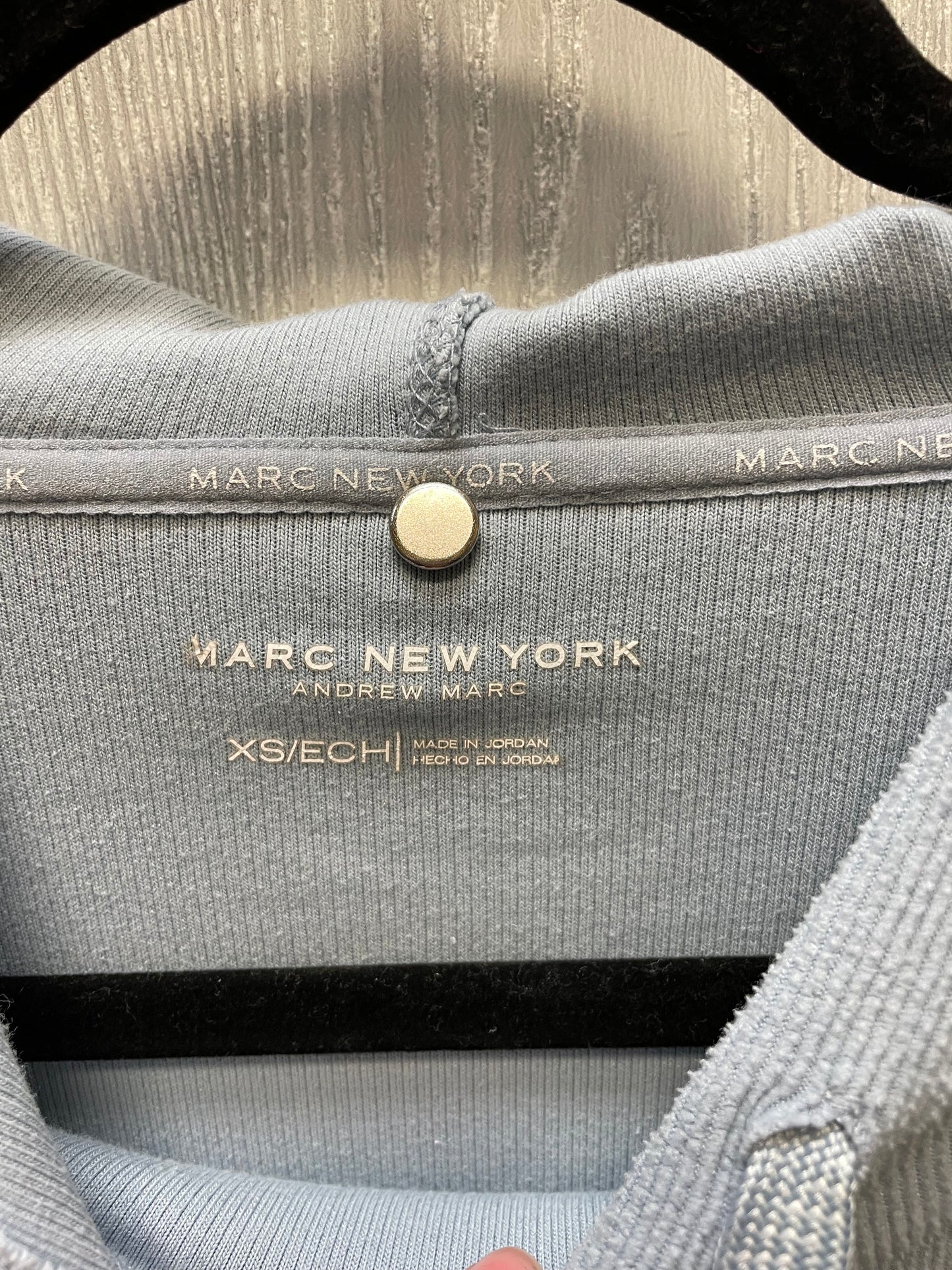 Top Long Sleeve By Marc New York In Blue, Size: Xs