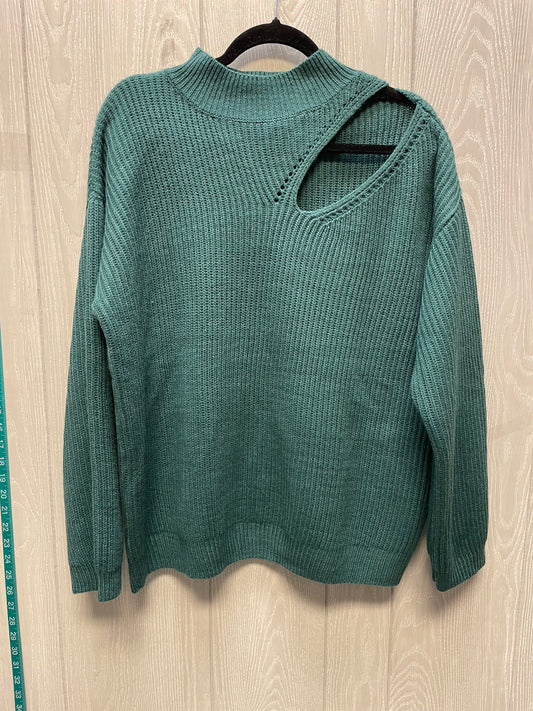 Sweater By Astr In Green, Size: Xl