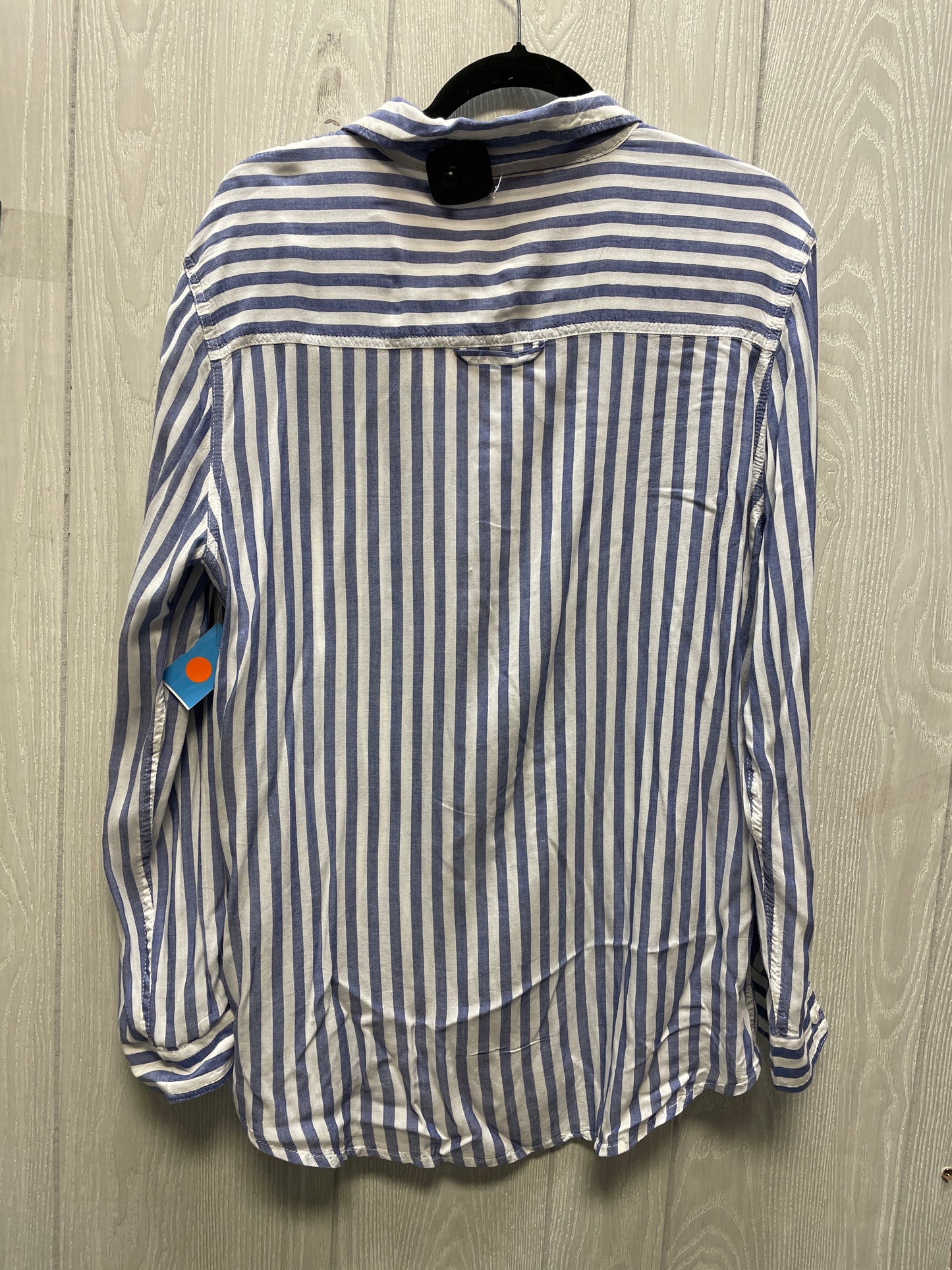 Tunic Long Sleeve By Philosophy In Striped Pattern, Size: L