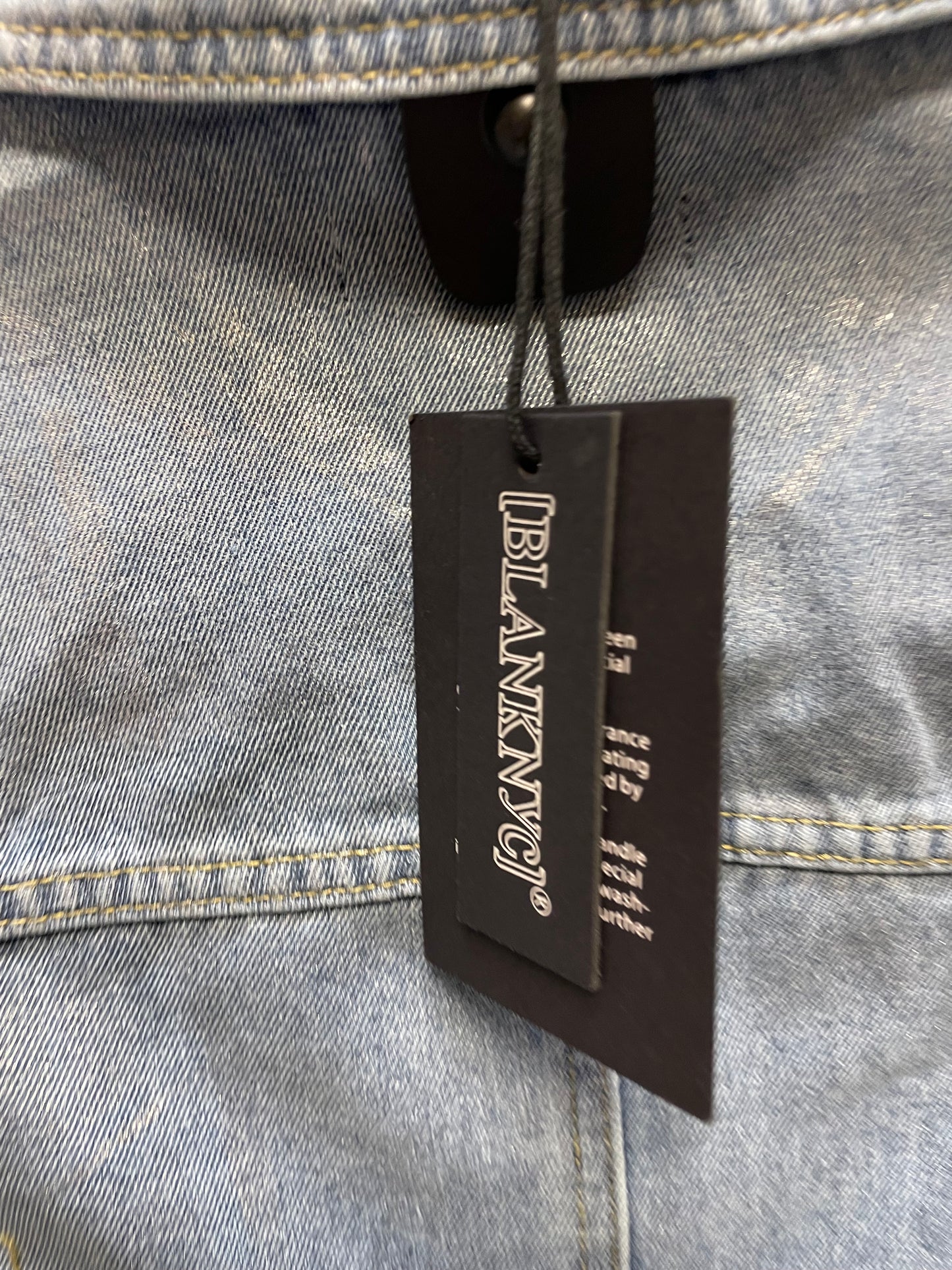 Jacket Denim By Blanknyc In Blue Denim, Size: M