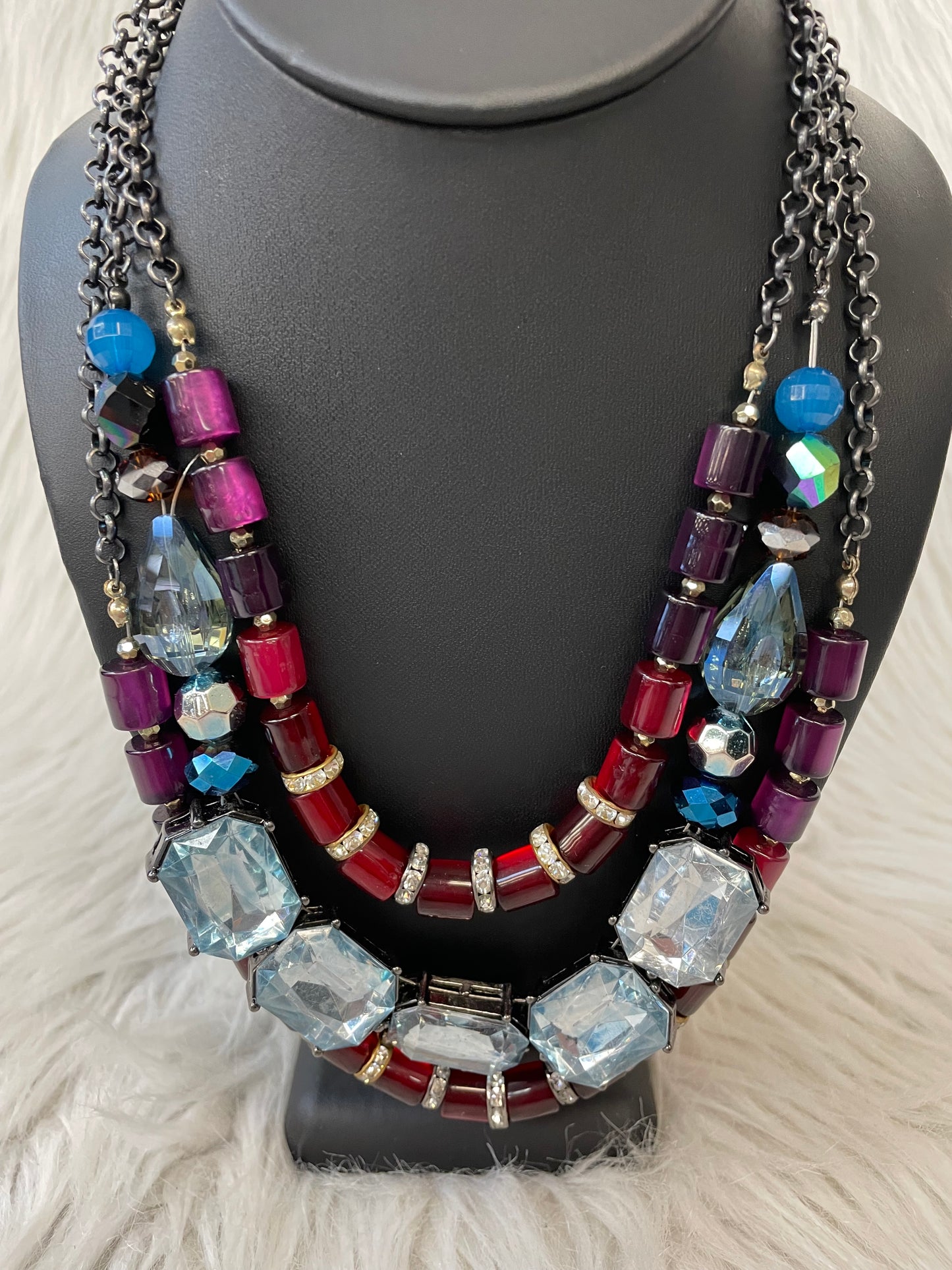 Necklace Layered By Clothes Mentor