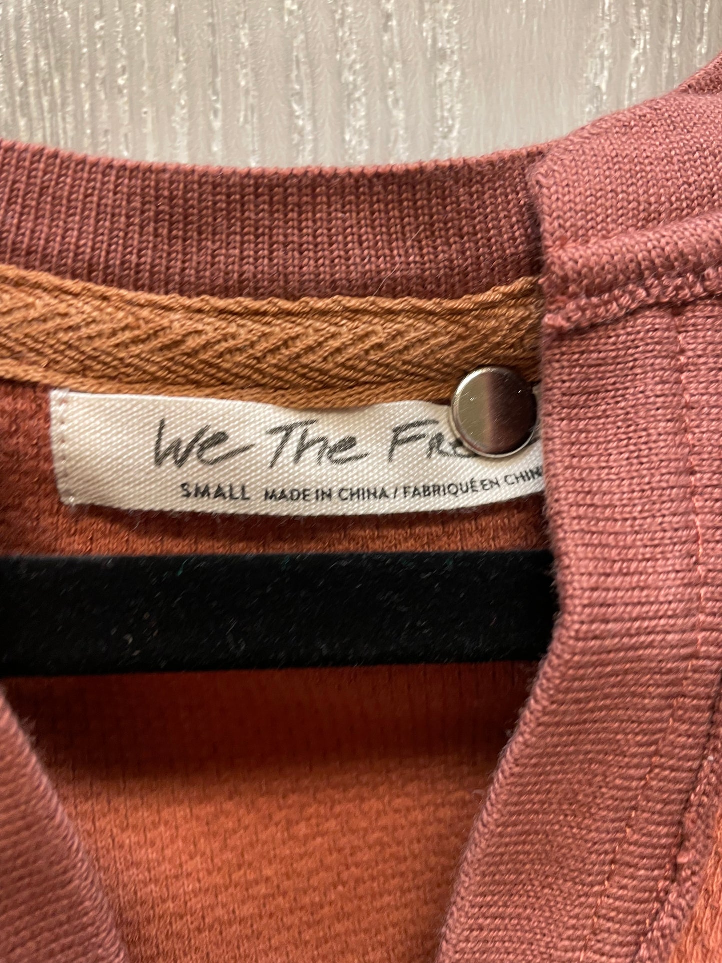 Top Long Sleeve By We The Free In Brown, Size: S