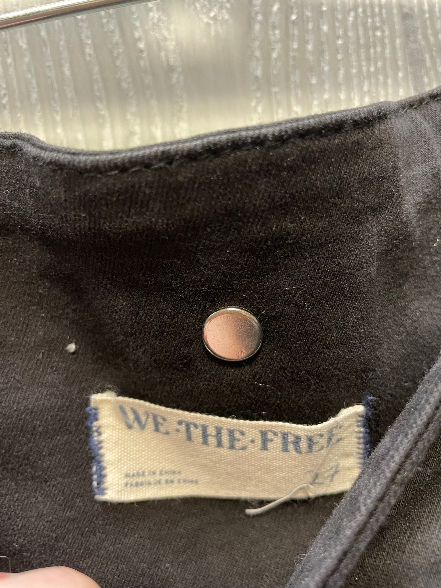 Jeans Flared By We The Free In Black Denim, Size: 4