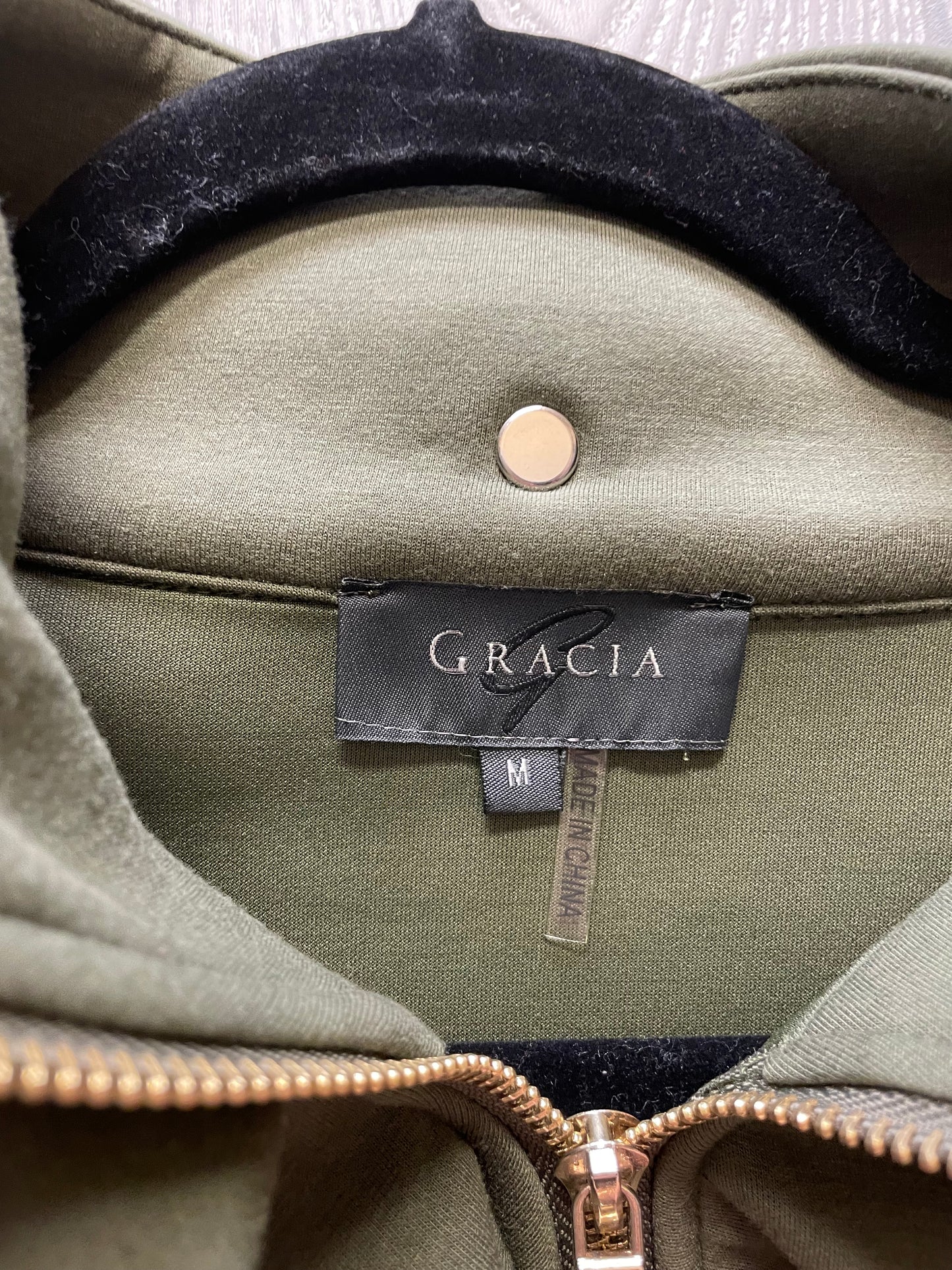 Jacket Other By GRACIA In Green, Size: M