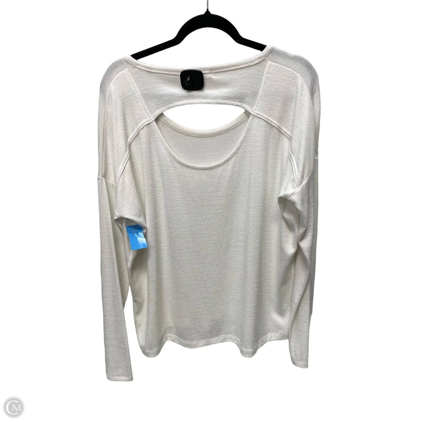 Top Long Sleeve By Rag And Bone In White, Size: L