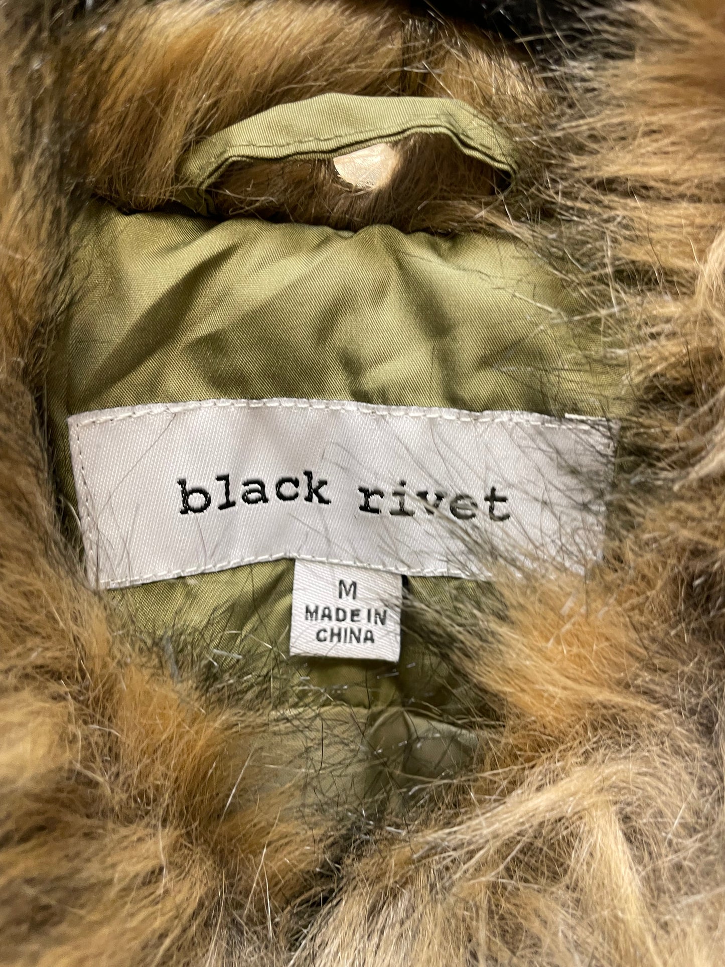 Vest Puffer & Quilted By Black Rivet In Green, Size: M