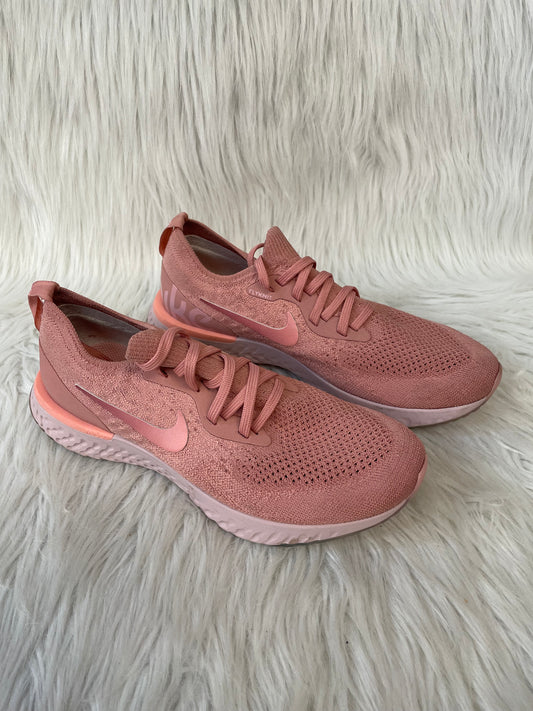 Shoes Athletic By Nike In Pink, Size: 9