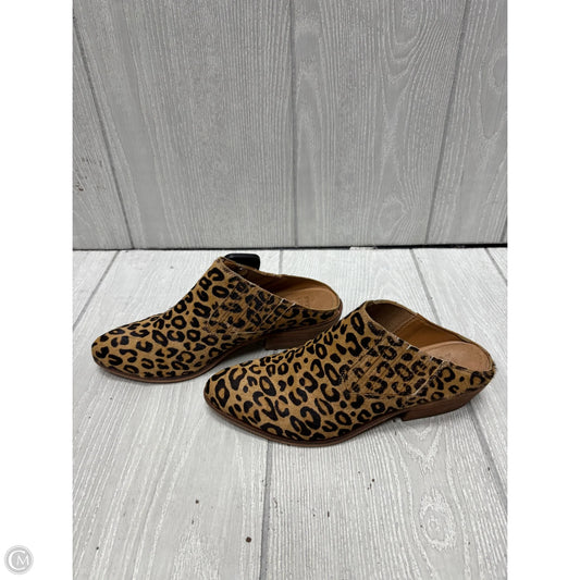 Shoes Heels Block By Frye And Co In Animal Print, Size: 6.5