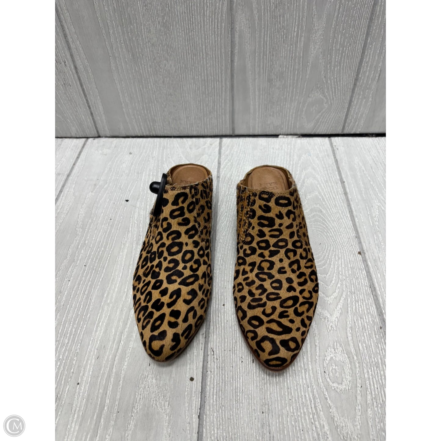 Shoes Heels Block By Frye And Co In Animal Print, Size: 6.5