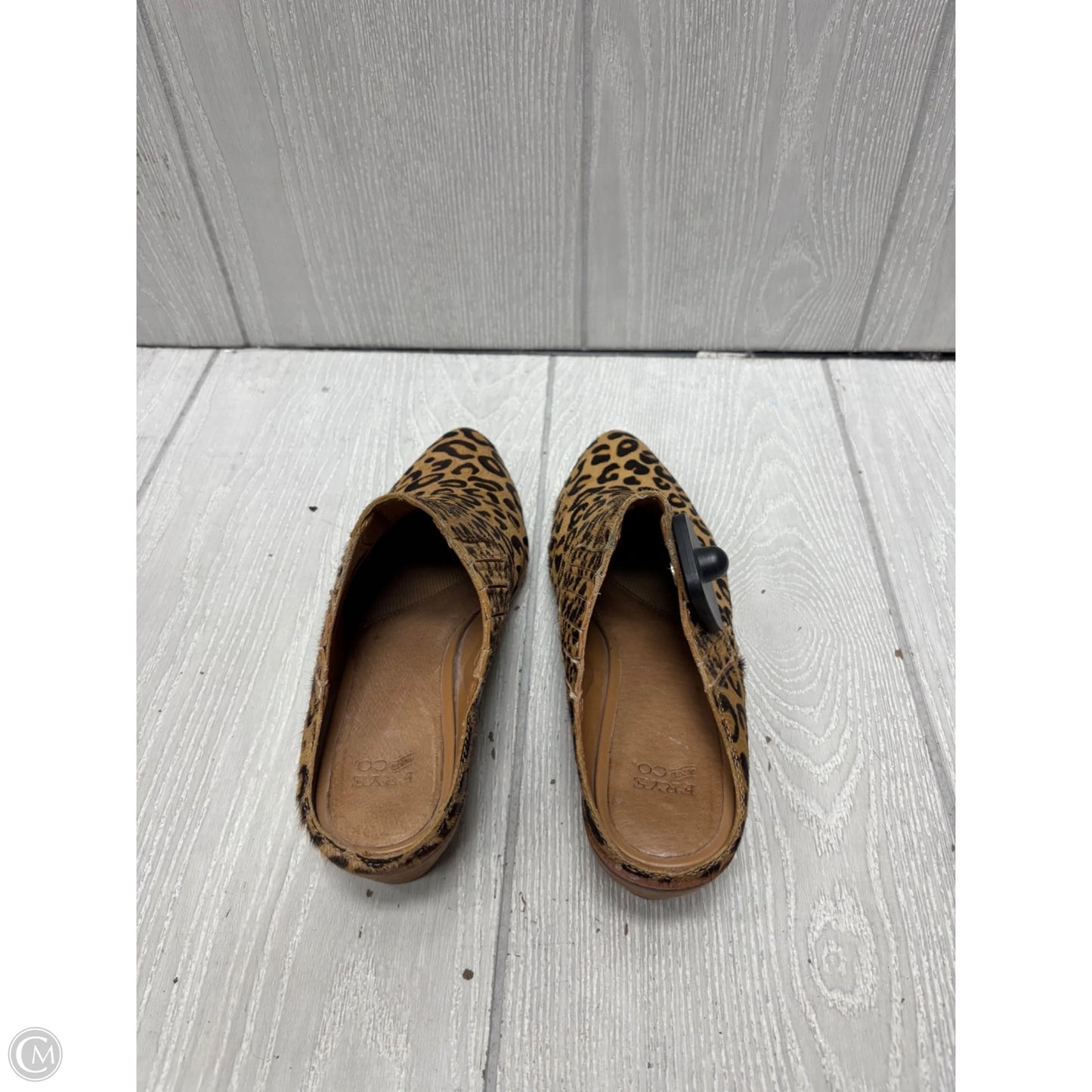 Shoes Heels Block By Frye And Co In Animal Print, Size: 6.5