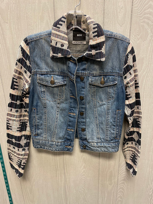 Jacket Denim By Bdg In Blue Denim, Size: Xs