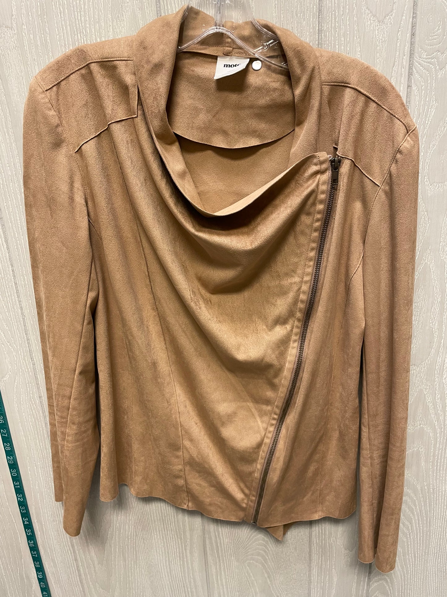 Jacket Moto By MOTE In Tan, Size: L