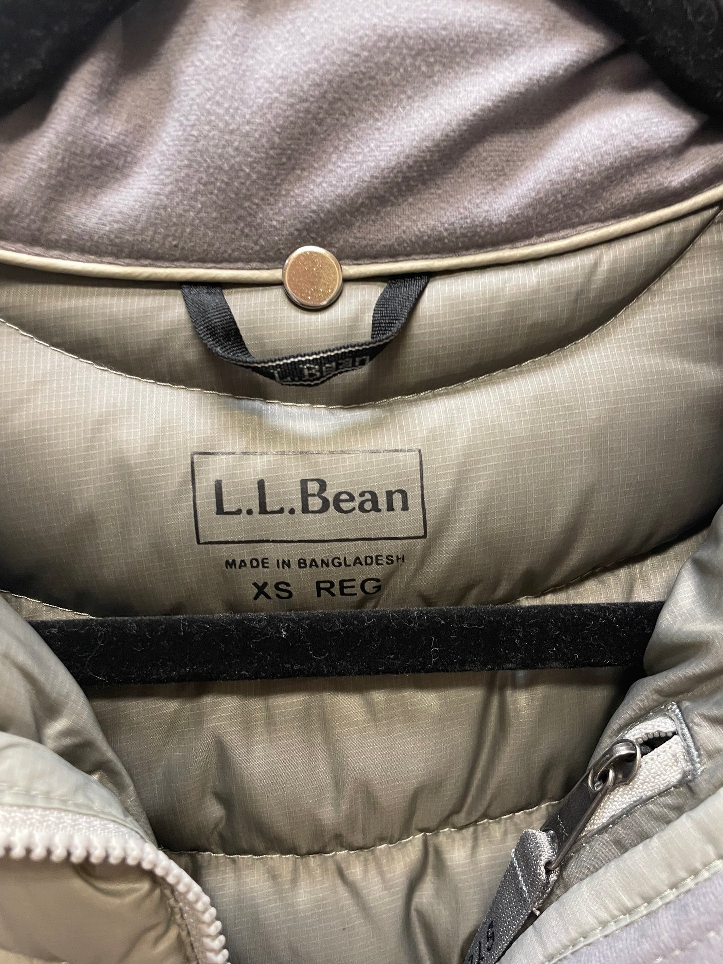 Coat Puffer & Quilted By L.l. Bean In Green, Size: Xs