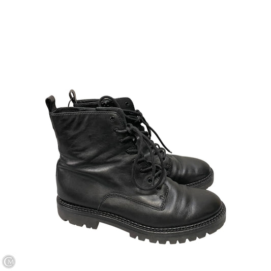 Boots Ankle Heels By Vince In Black, Size: 8