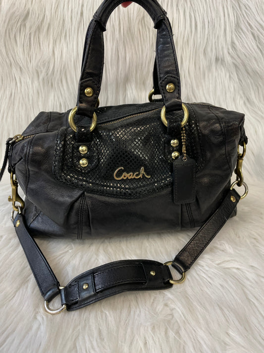 Handbag Designer By Coach, Size: Small