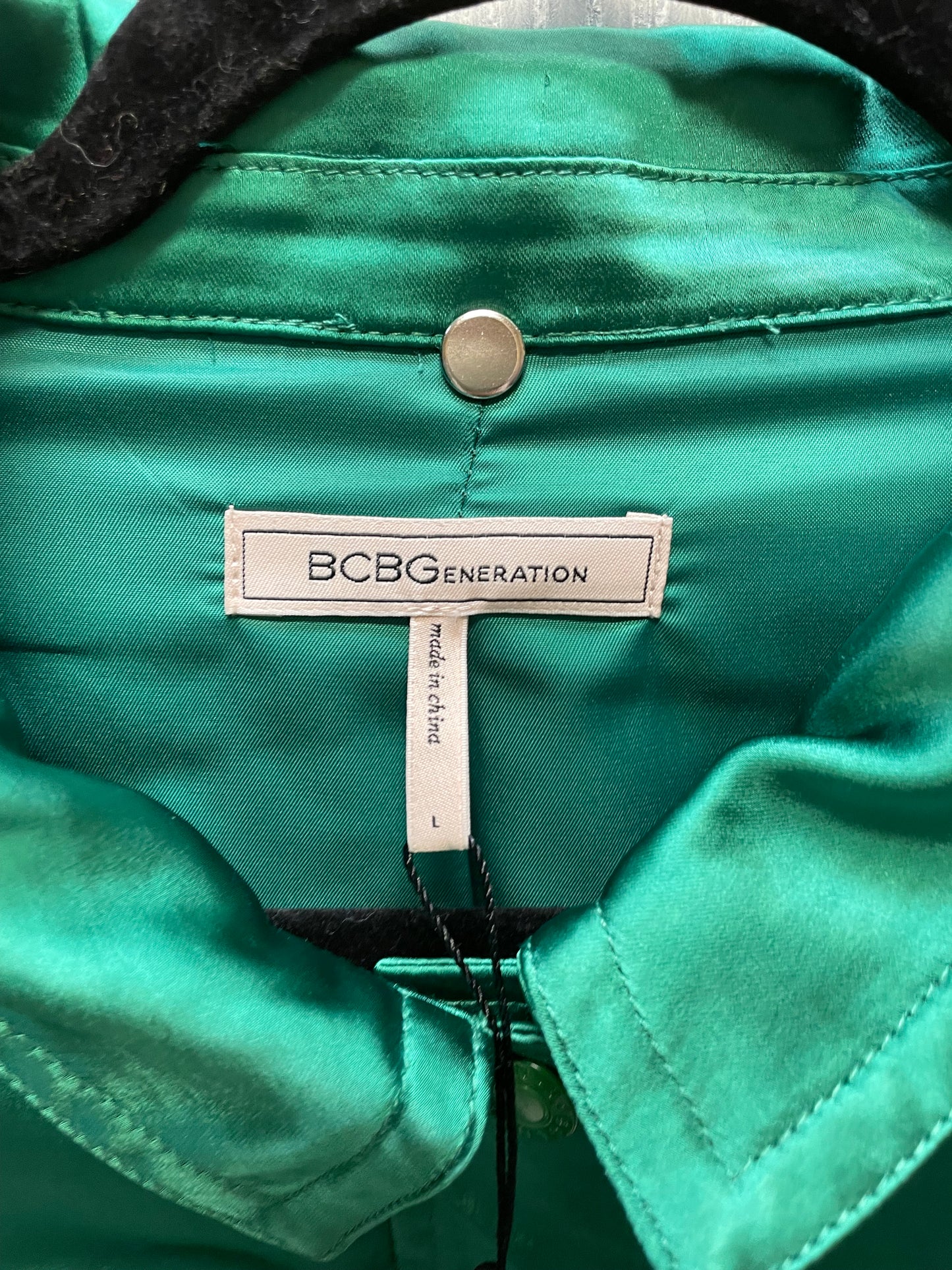 Jacket Other By Bcbgeneration In Green, Size: L